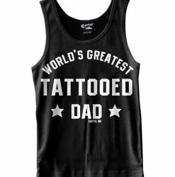 Cartel Ink Tank Tops World's Greatest Tattooed Dad Men's Tank Top