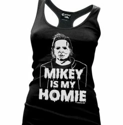 Cartel Ink Tanks Tops & Camis Mikey Is My Homie Women's Racer Back Tank Top