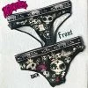 Monsterdam Day Of The Dead Gothic Panties