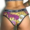 Monsterdam Panties Elastic Waistband Low Rise Donna Panty