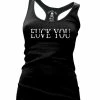 Cartel Ink Tanks Tops & Camis Fuck Love You Women's Racer Back Tank Top