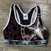 Monsterdam Bras Gothic Baphomet Black Top Bra