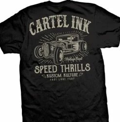 Cartel Ink T-Shirts Speed Thrills Men's T-Shirt