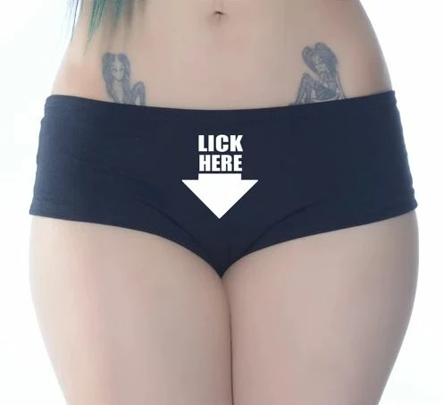 Cartel Ink Shorts & Capris Lick Here Booty Short 1 Cartel Ink Shorts & Capris Lick Here Booty Short