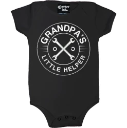 Cartel Ink Baby & Kids Onesies Grandpa's Little Helper Infant's Onesie