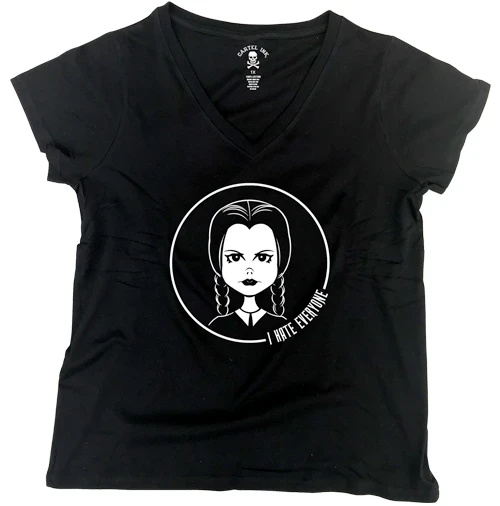 Cartel Ink T-Shirts I Hate Everyone Women's Plus Size V-Neck 1 Cartel Ink T-Shirts I Hate Everyone Women's Plus Size V-Neck