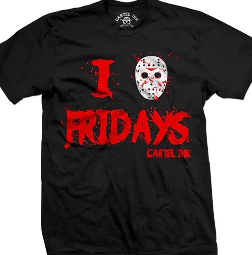 Cartel Ink T-Shirts I Love Fridays Men's T-Shirt 1 Cartel Ink T-Shirts I Love Fridays Men's T-Shirt