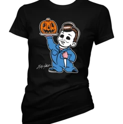Cartel Ink T-Shirts Lucky Hellcat Halloween Michael Women's T-Shirt