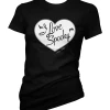 Cartel Ink T-Shirts Lucky Hellcat I Love Spooky Women's T-Shirt