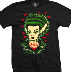 Cartel Ink T-Shirts Lucky Hellcat Monsterbilly Queen Men's T-Shirt