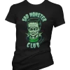 Cartel Ink T-Shirts Lucky Hellcat Sad Monster Club Women's T-Shirt