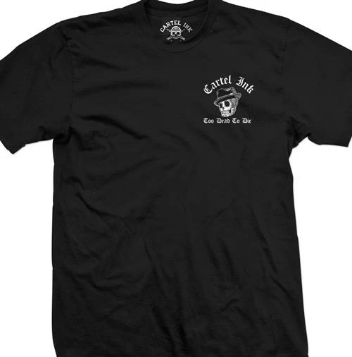 Cartel Ink T-Shirts Too Dead To Die Men's T-Shirt 2 Cartel Ink T-Shirts Too Dead To Die Men's T-Shirt - Image 2
