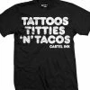Cartel Ink T-Shirts Tattoos Titties And Tacos Men's T-Shirt