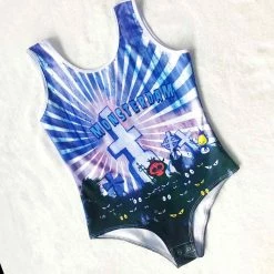 Monsterdam Swimwear Muertos One Piece Bodysuit