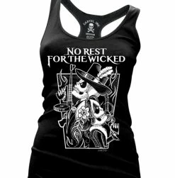 Cartel Ink Tanks Tops & Camis No Rest For The Wicked Women's Racer Back Tank Top