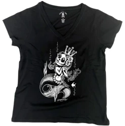 Cartel Ink T-Shirts Queen Of The Sea Women's Plus Size V-Neck