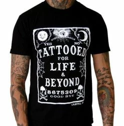 Cartel Ink T-Shirts Tattooed For Life And Beyond Black T-Shirt