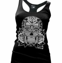Cartel Ink Tanks Tops & Camis Sugar Skull Women's Racer Back Tank Top