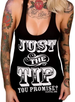 Cartel Ink Tanks Tops & Camis Just The Tip Women's Racer Back Tank Top